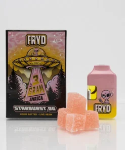Fryd Gummies – Starburst og ((INDICA)